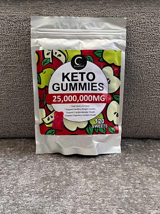 TASTY KETO GUMMIES 120 PACK - ENERGY PERFORMANCE FOCUS