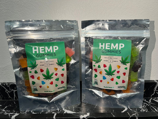 HIGH STRENGTH HEMP GUMMIES - NATURAL SUPPORT FOR MIND & BODY